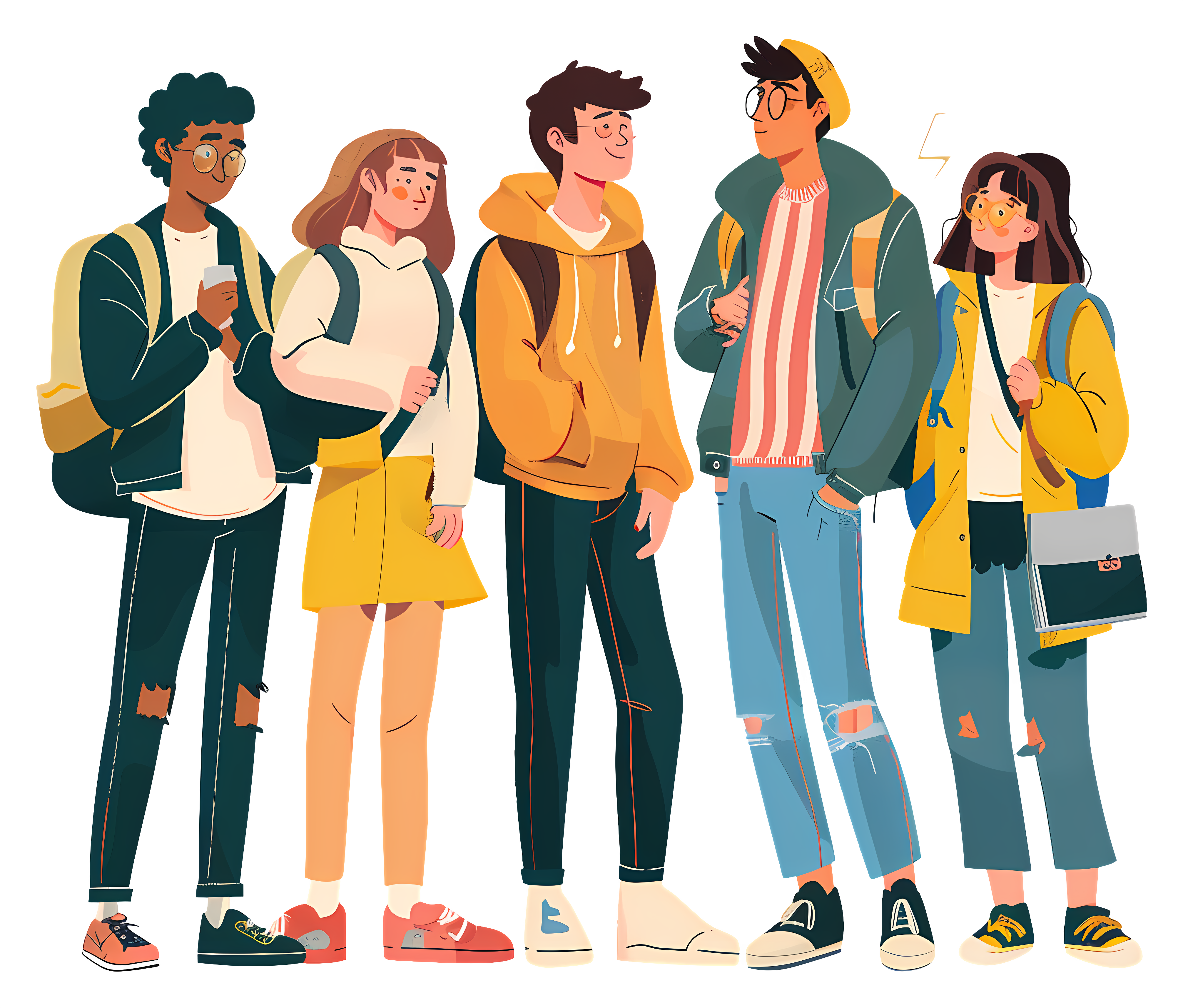 Students illustration